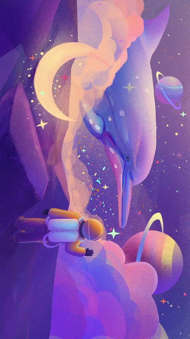 鲸鱼与宇航员