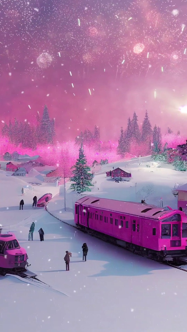 下雪了