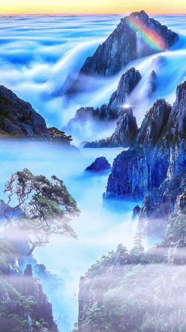 4K云雾缭绕(风景手机动态壁纸) - 风景手机壁纸下载 - 元气壁纸