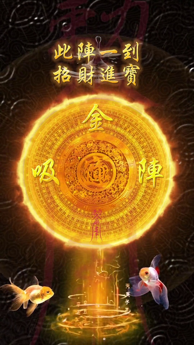 锦鲤转运吸金阵