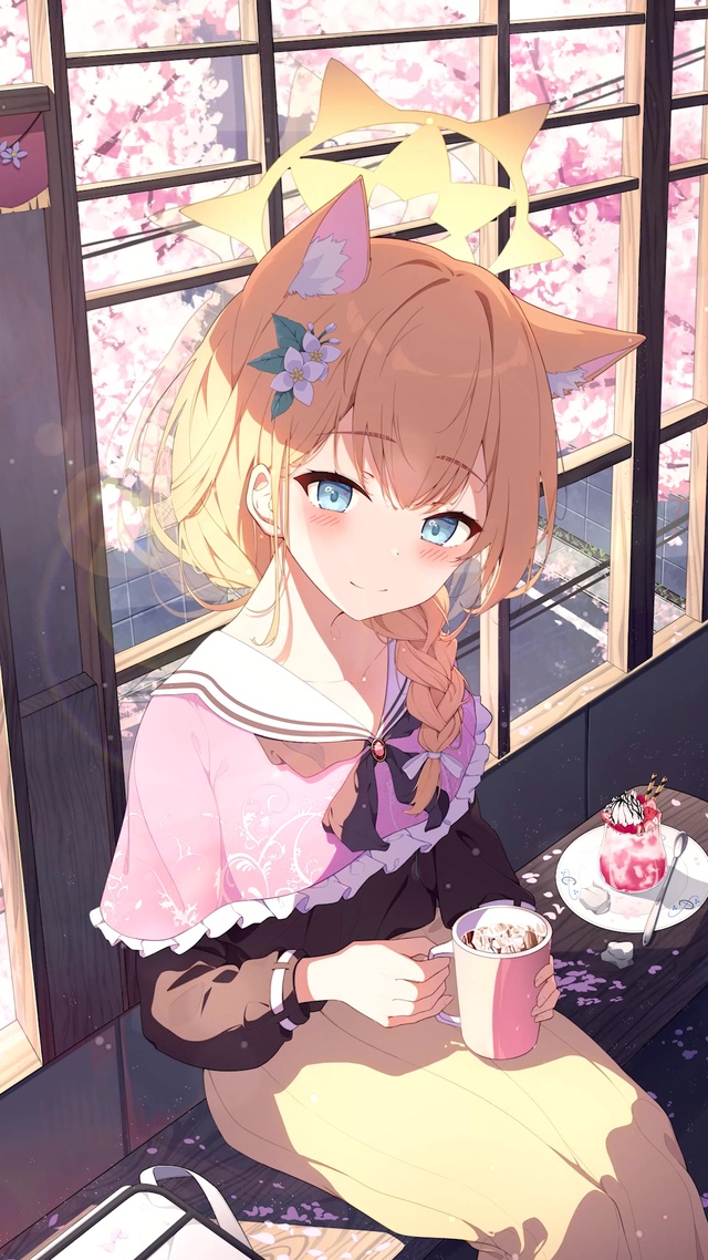 午后甜点狐耳少女