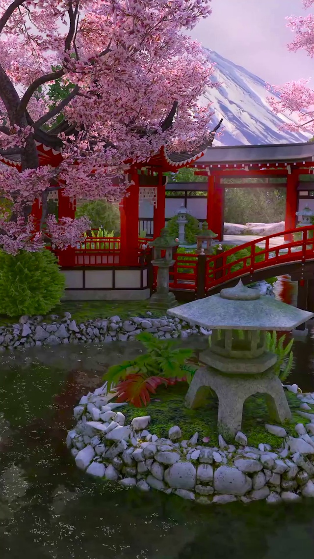 4K唯美中式园林