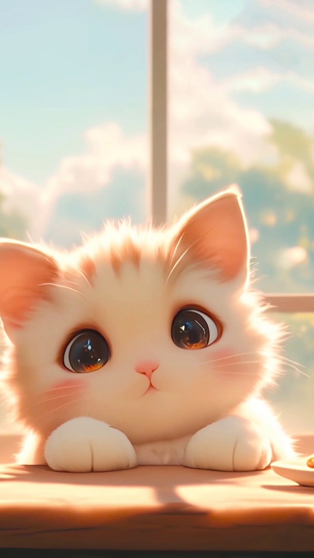 可爱萌猫