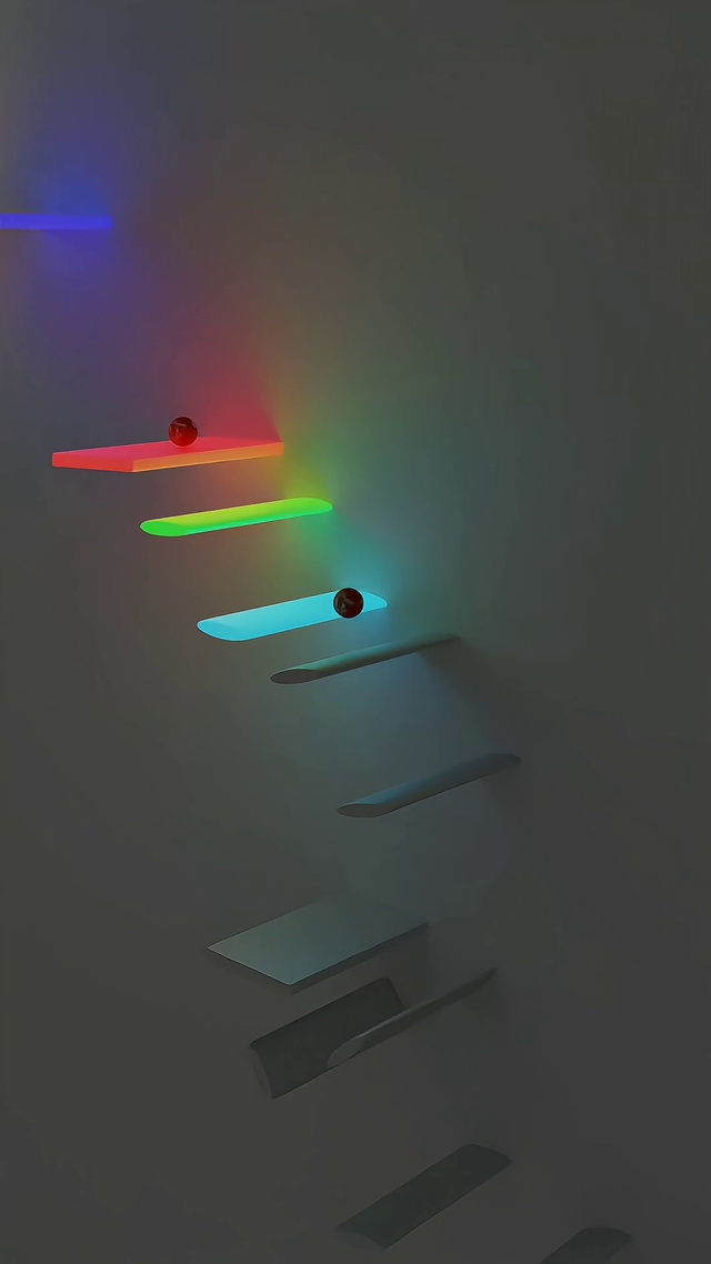 4k音乐治愈小球3D动态壁纸