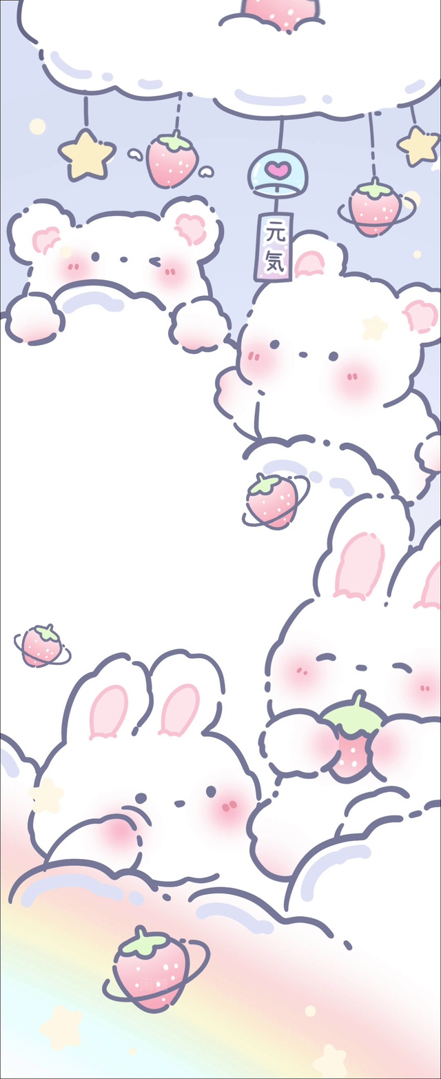 可爱软萌小清新兔子