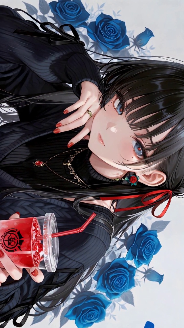 蓝玫瑰少女