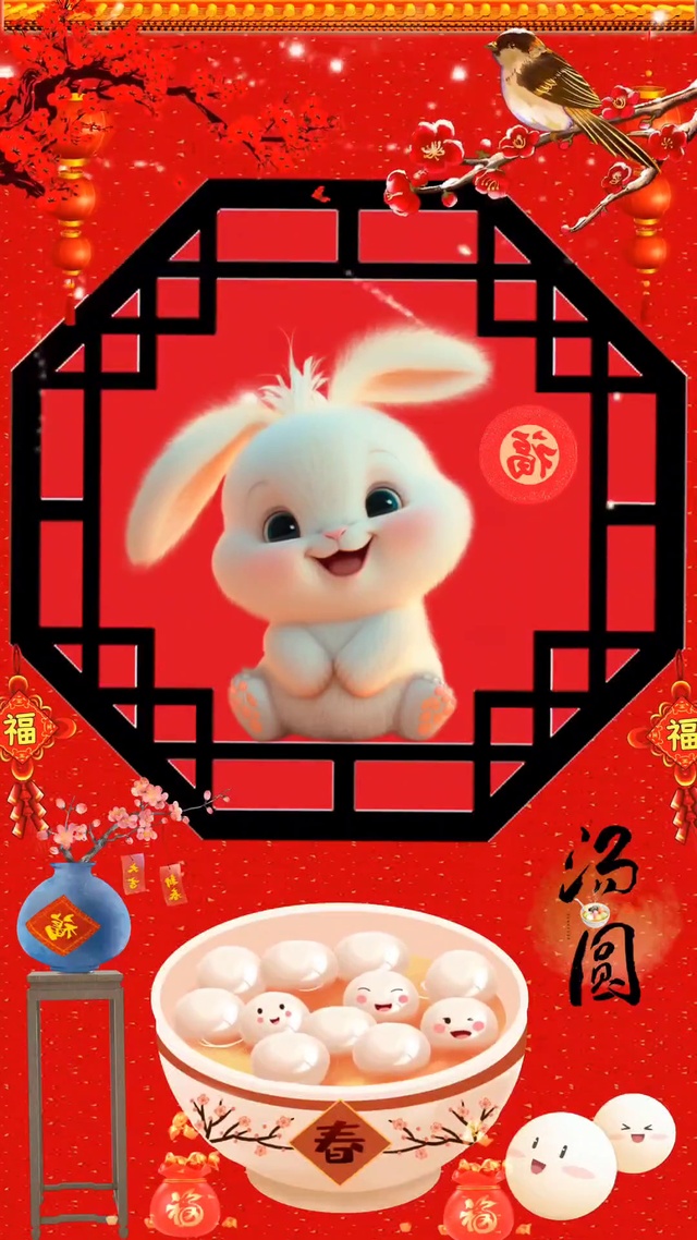 大家记得吃汤圆