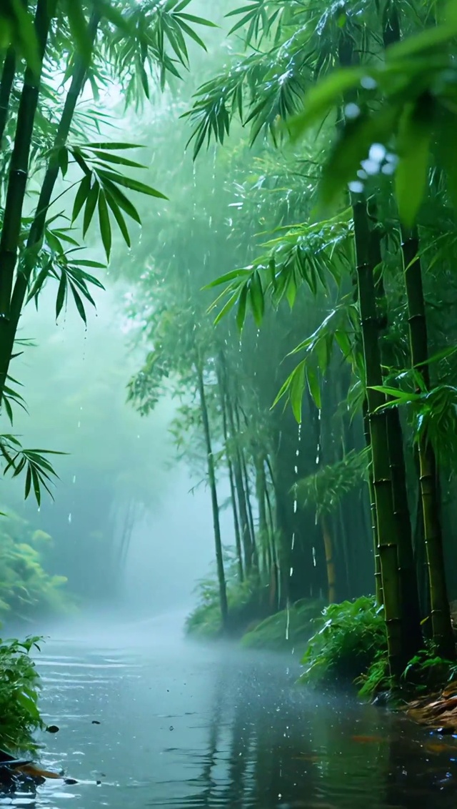 竹林雨