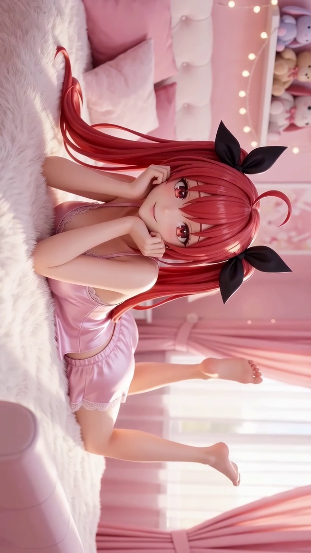 粉色卧室