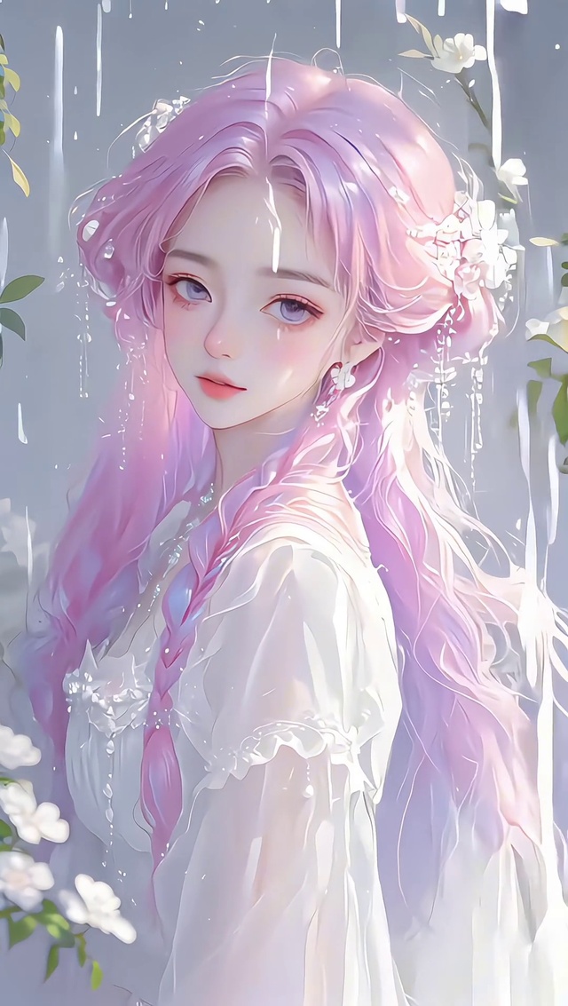 紫发女神