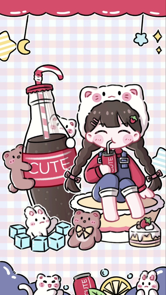 可爱夏日清凉软萌小可爱