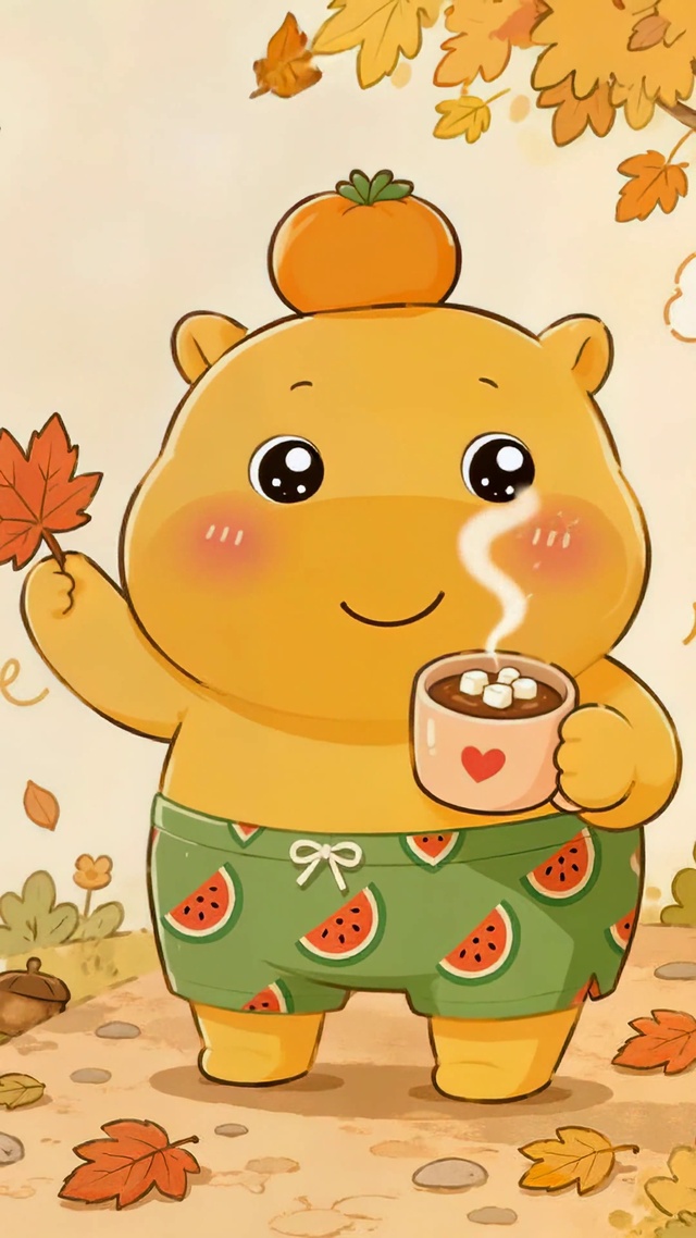 九月秋日萌趣治愈日历