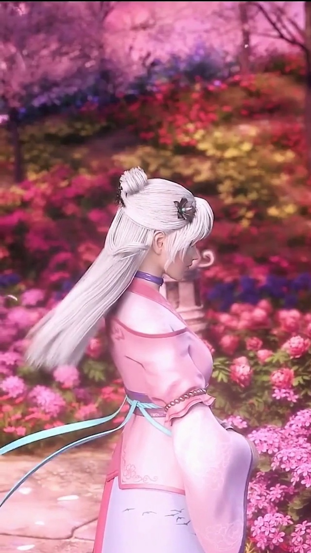镜影花