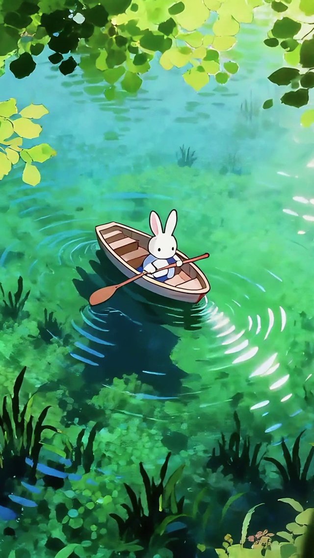 治愈森林渡船小兔