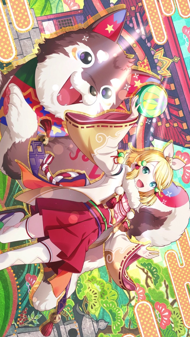 金发小女孩