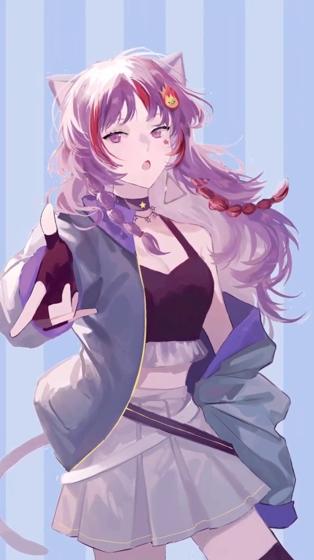 帅气漂亮猫耳小姐姐