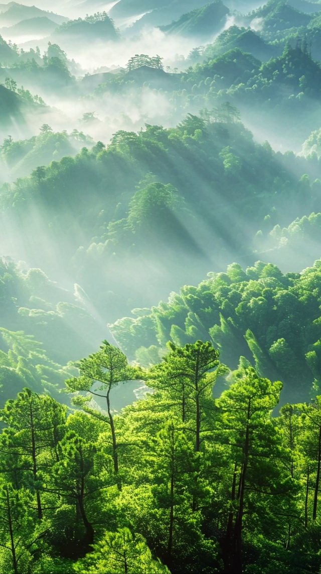 清晨阳光