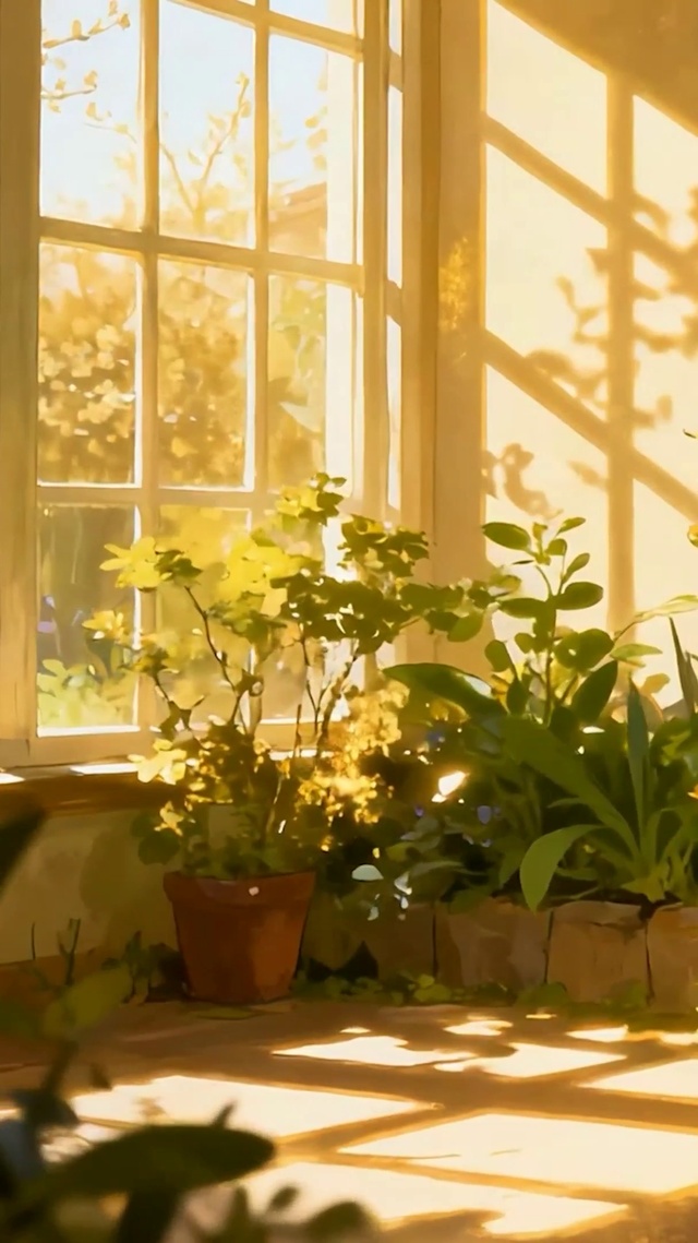 护眼花草树木