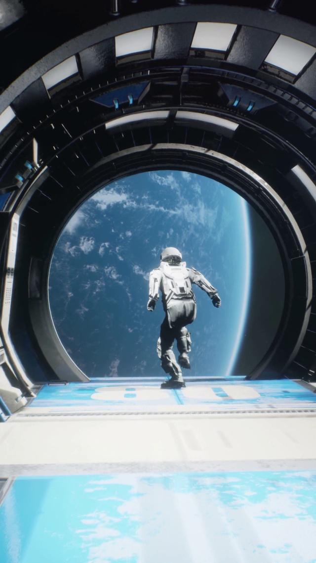 太空人出仓(科幻手机动态壁纸) - 科幻手机壁纸下载 - 元气壁纸