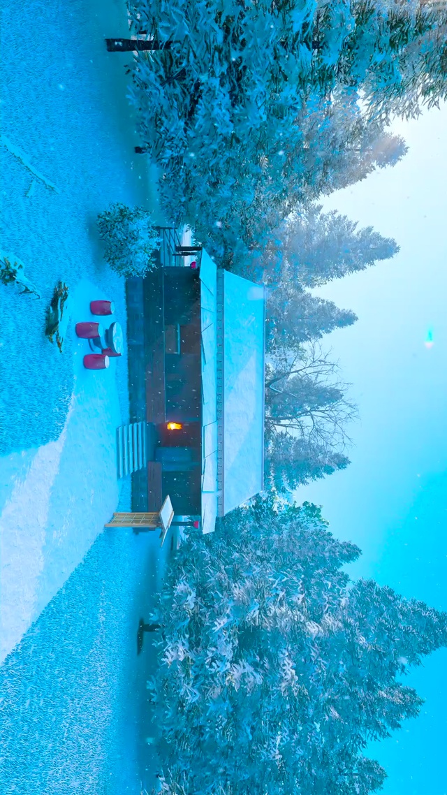 雪中小屋（双端）