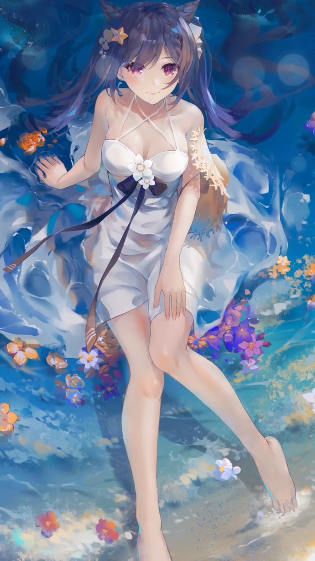 夏日海边泳装女孩