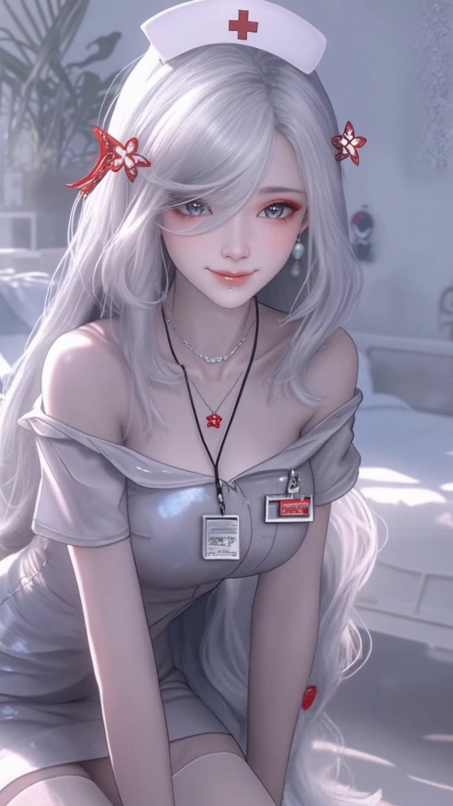制服护士女孩