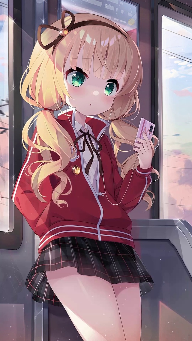 听歌的少女