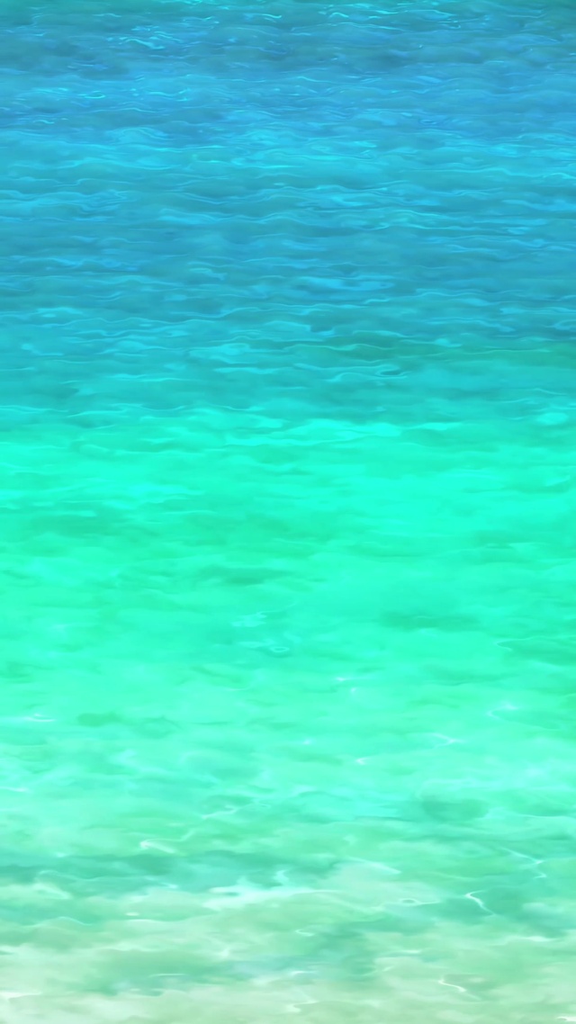 碧蓝大海