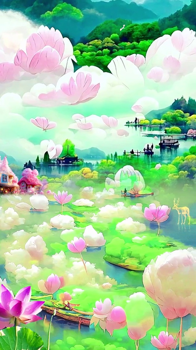 这背景太美了