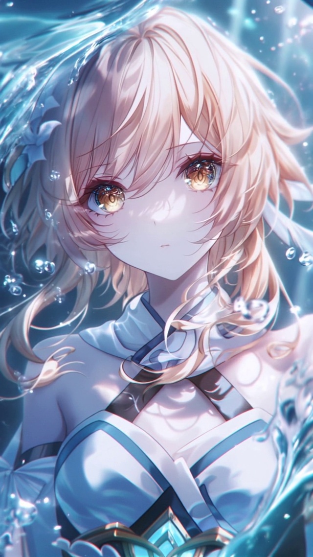 海中的荧/水中唯美少女