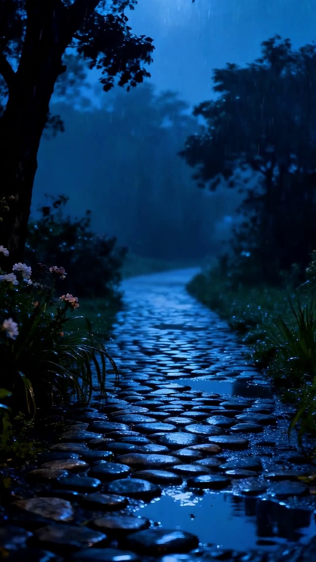雨天小路