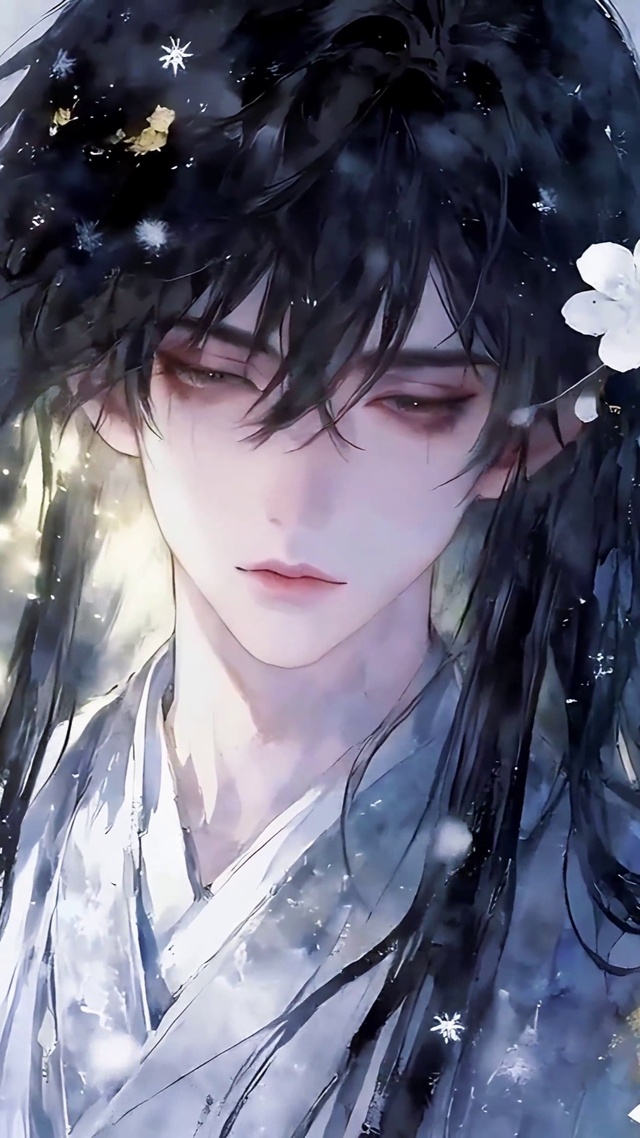 吹雪白梅孤旅人