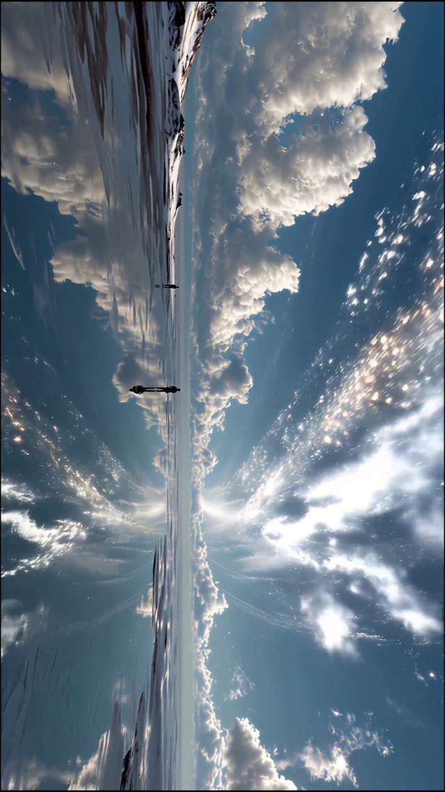 水镜天空