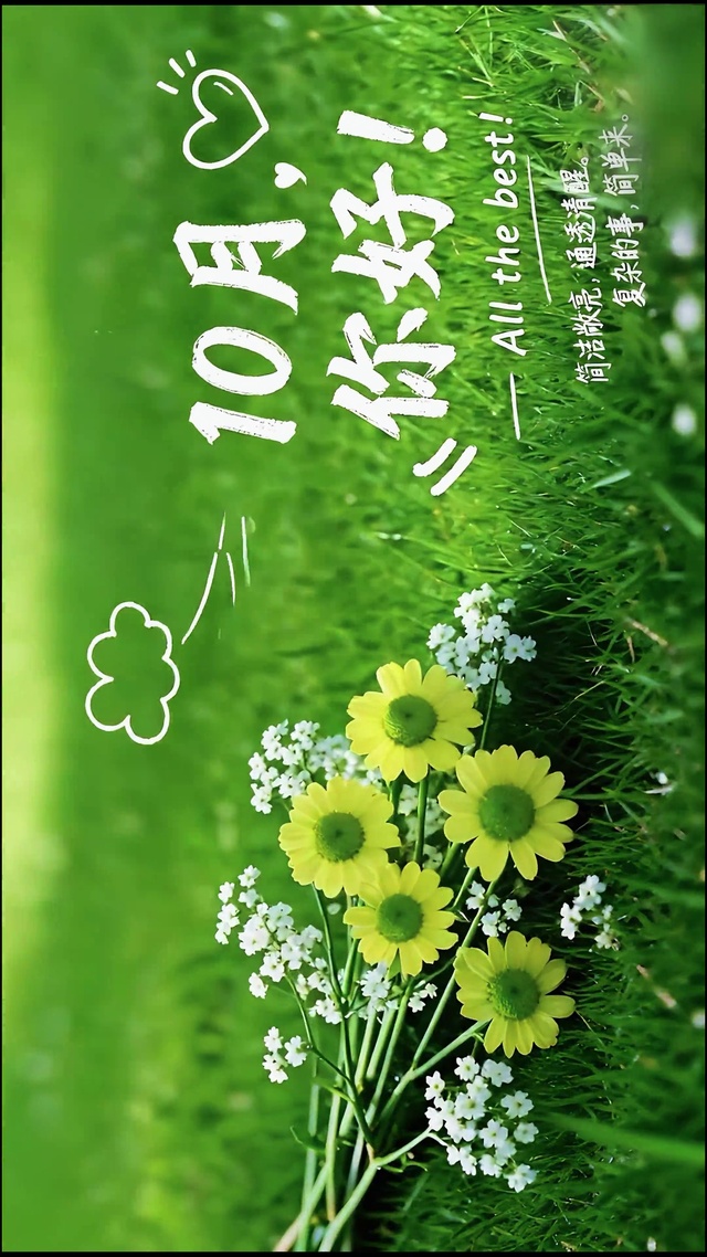 10月壁纸-复杂的事简单来