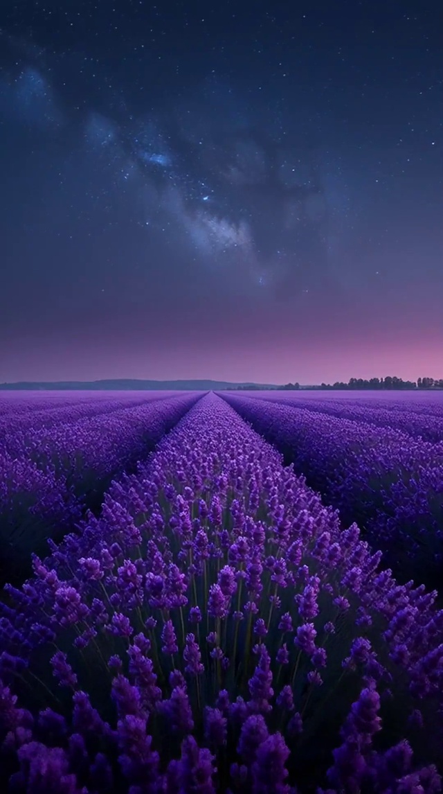 薰衣草花海