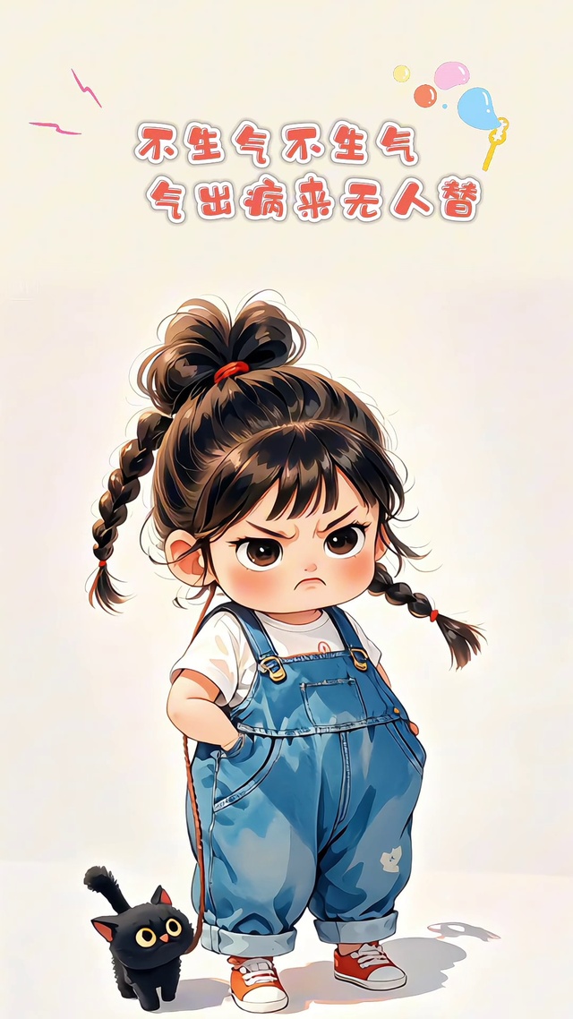 不生气不生气 气出病来无人替