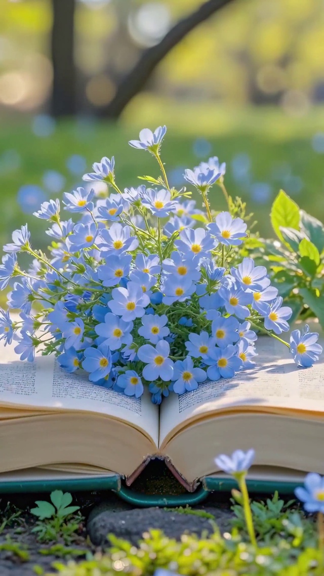 蓝花书语