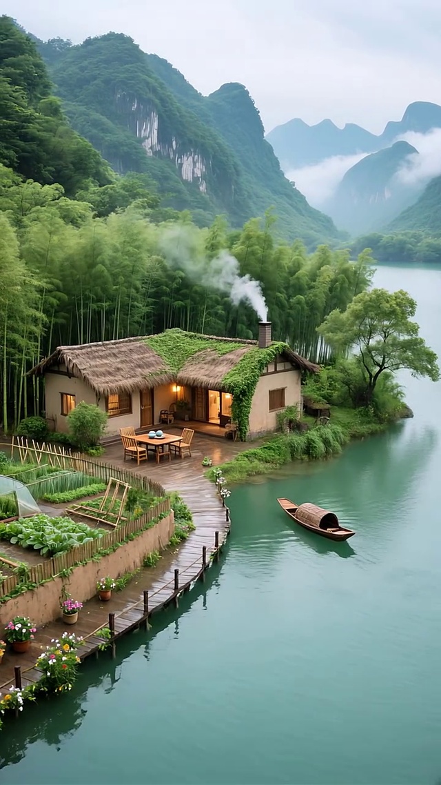 山青水绿，人间仙境