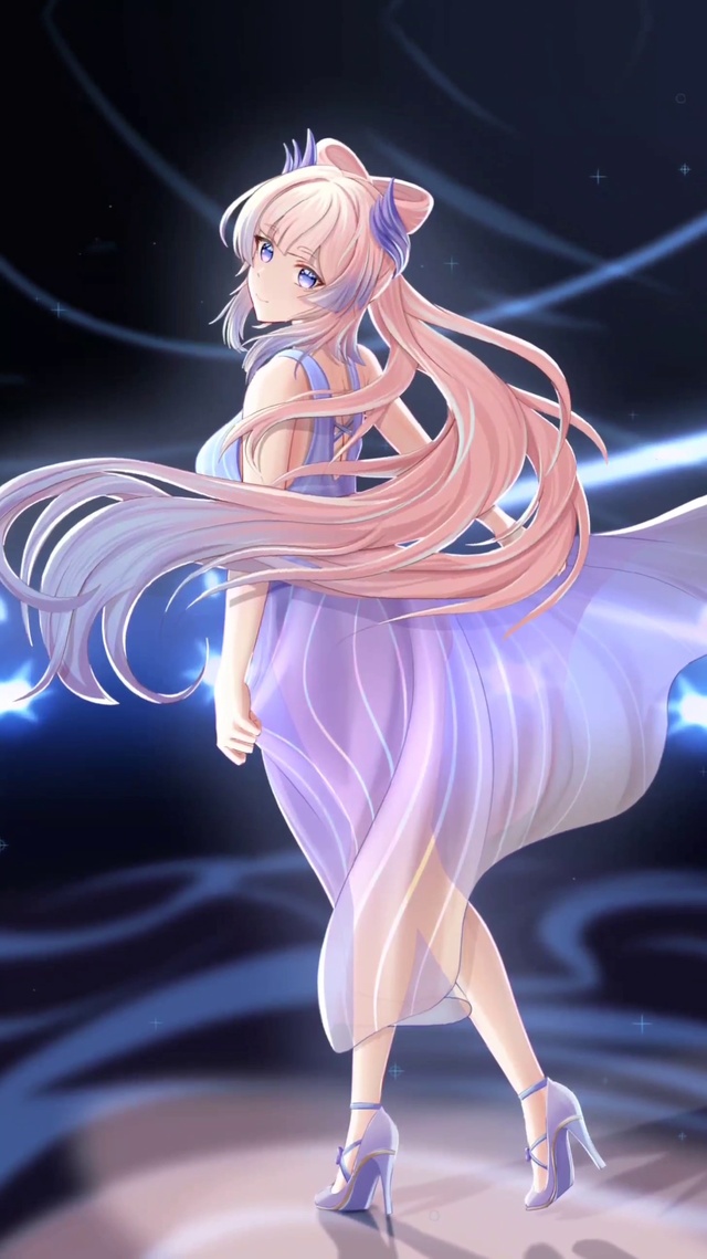 优雅公主女孩4k