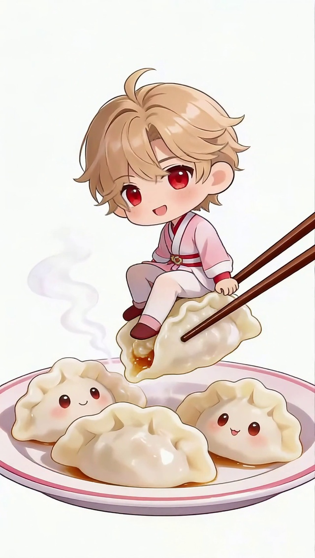 Q版李信冬至饺子