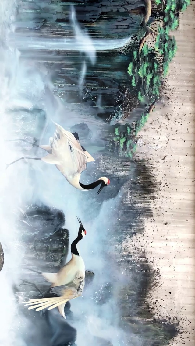 仙鹤-画师：刘小备