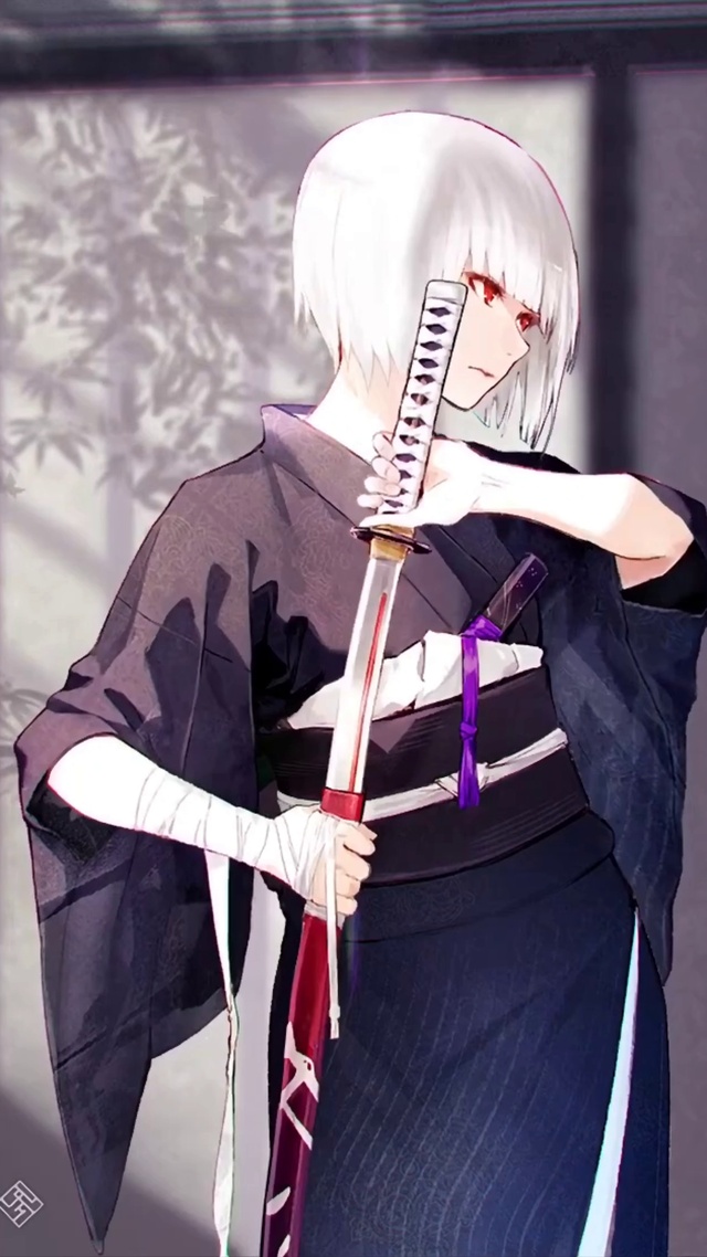 美女武士拔刀(美女手机动态壁纸) - 美女手机壁纸下载 - 元气壁纸