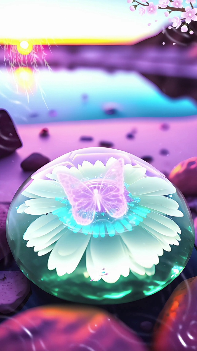 梦幻海滩水晶石