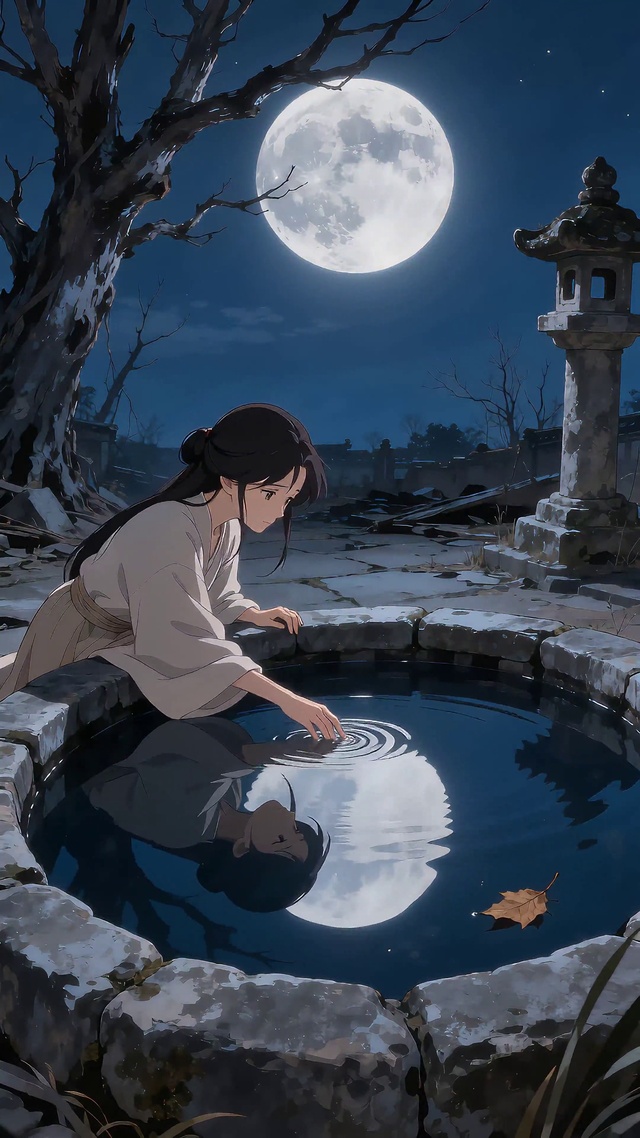 水中月