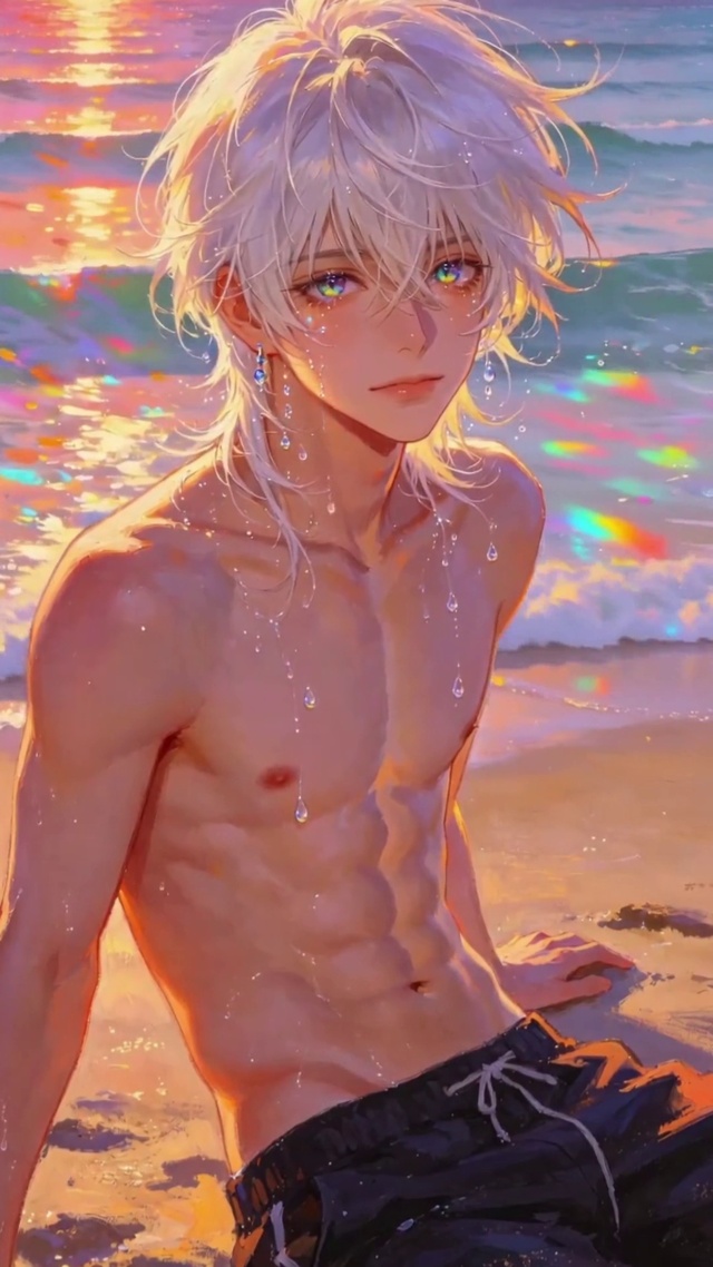 浸狄|海边沙滩