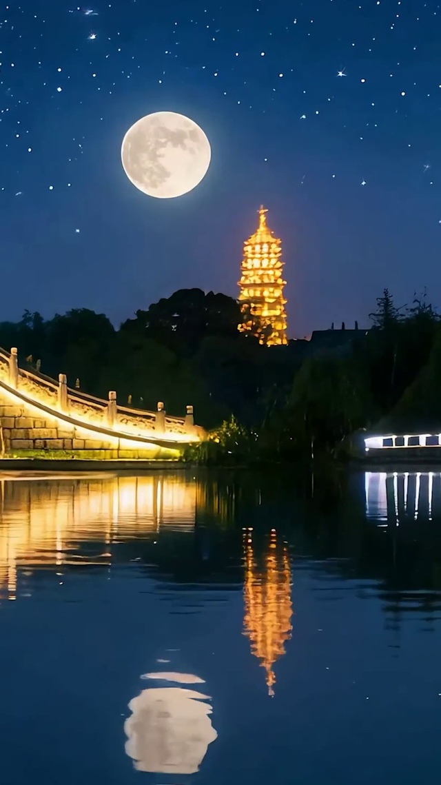 中秋夜景