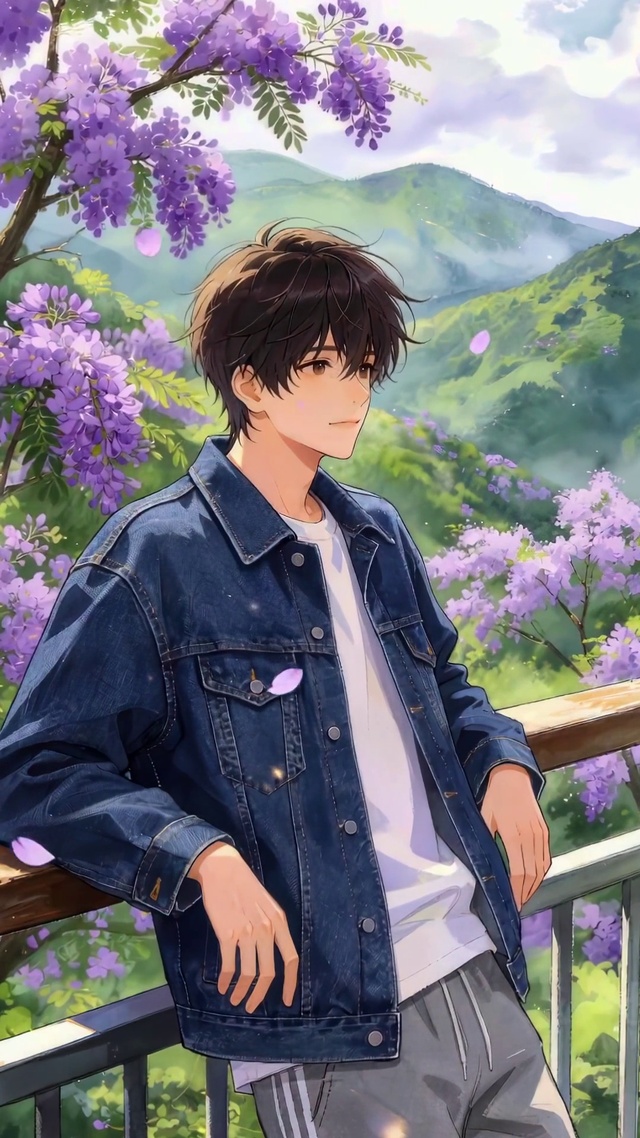 帅气少年