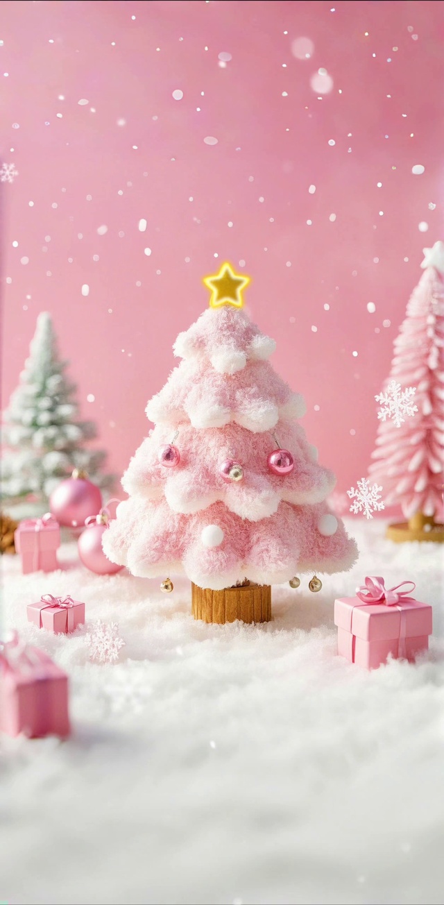 小清新可爱圣诞树