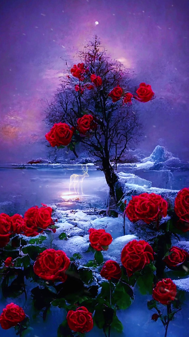 玫瑰花树