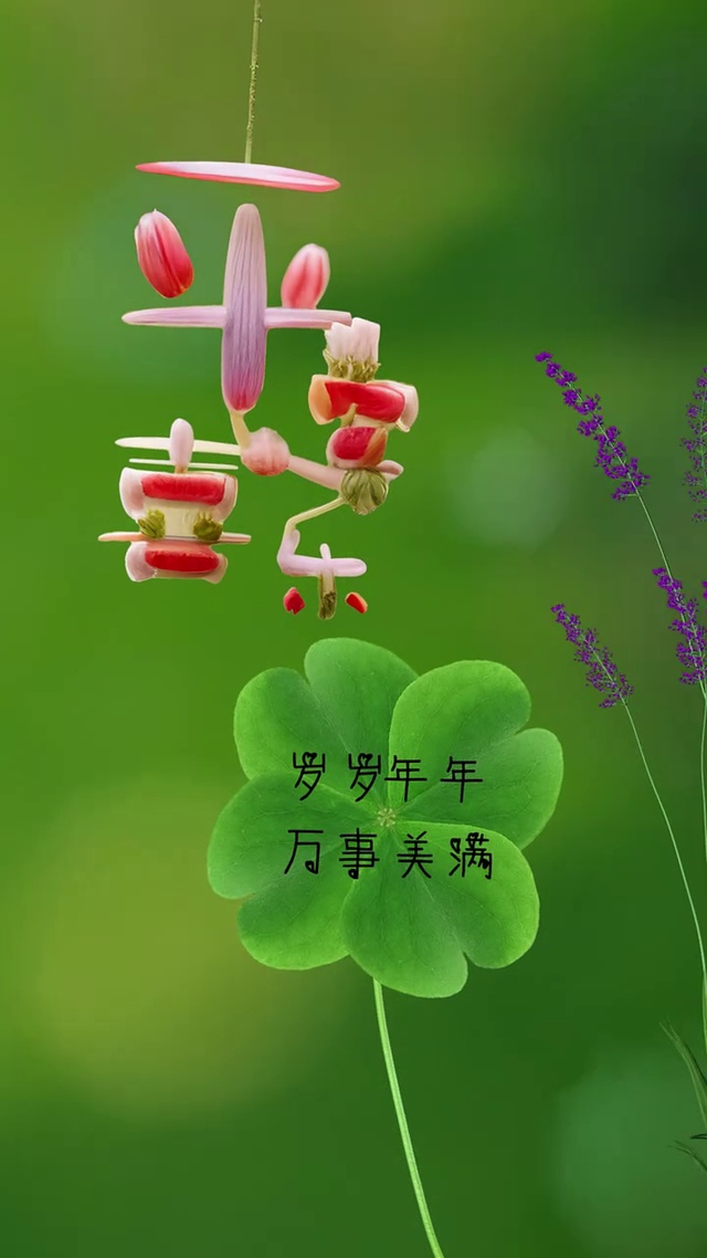 岁岁年年 万事美满